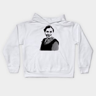 Rosa Parks Portrait Kids Hoodie